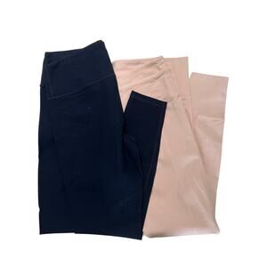 GLYDER Athletic Leggings Set of 2 Size Large